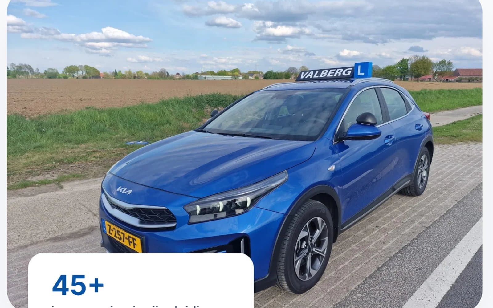 Screenshot van Autorijschool Valberg